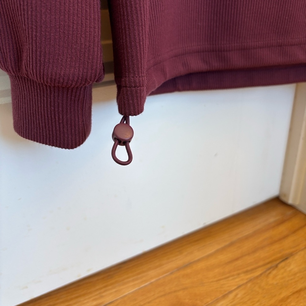 Hyba Long-sleeve crew-neck ottoman pullover - Picture 8 of 8